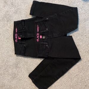 Children's Place Black Denim Jeans. Girls super skinny jeans size 4slim